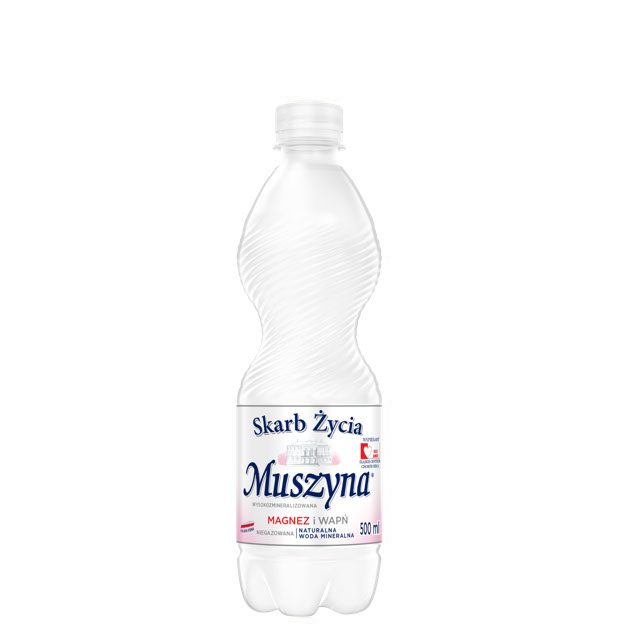 Skarb Życia Muszyna Woda Mineralna Niegazowana 0.5