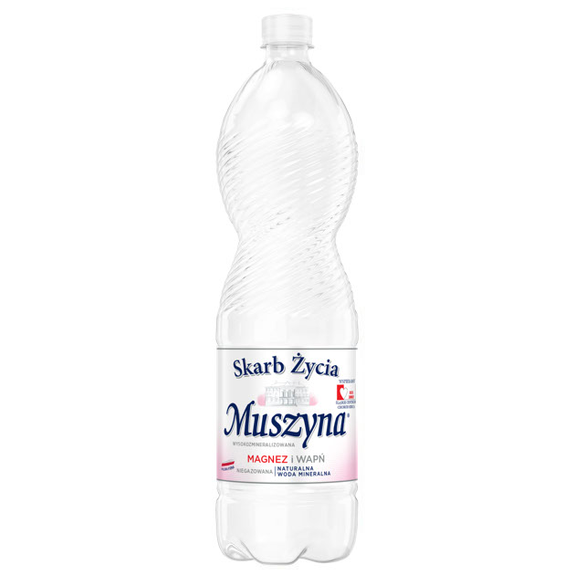 Skarb Życia Muszyna Woda Mineralna Nie Gazowana 1.5