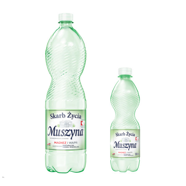 Woda Mineralna Muszyna Skarb Życia Gazowana